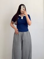 جاگر طوسی ملانژ تیره - Image 8