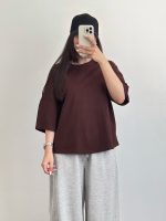 تیشرت باکسی نیلا 2 - Image 5